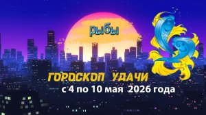 Гороскоп удачи на неделю с 4 по 10 мая 2026 года. Рыбы