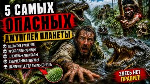 Джунгли-убийцы: места на Земле, где цивилизация бессильна