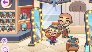 обновление в игре avatar world. Сделала подарок Лёше за маникюр.