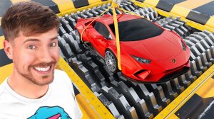 ЛАМБОРГИНИ VS ИЗМЕЛЬЧИТЕЛЬ MRBEAST МИСТЕРБИСТ НА РУССКОМ