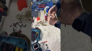Ремонт воздуходувки Макита электрической.