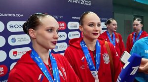 Российские синхронистки возвращаются из китайского Сианя с триумфом.