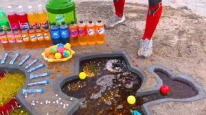 How to Make Tung Tung Tung Sahur meme with Orbeez, Mtn Dew, Balloons of Fanta, Cola & Soda vs Mentos