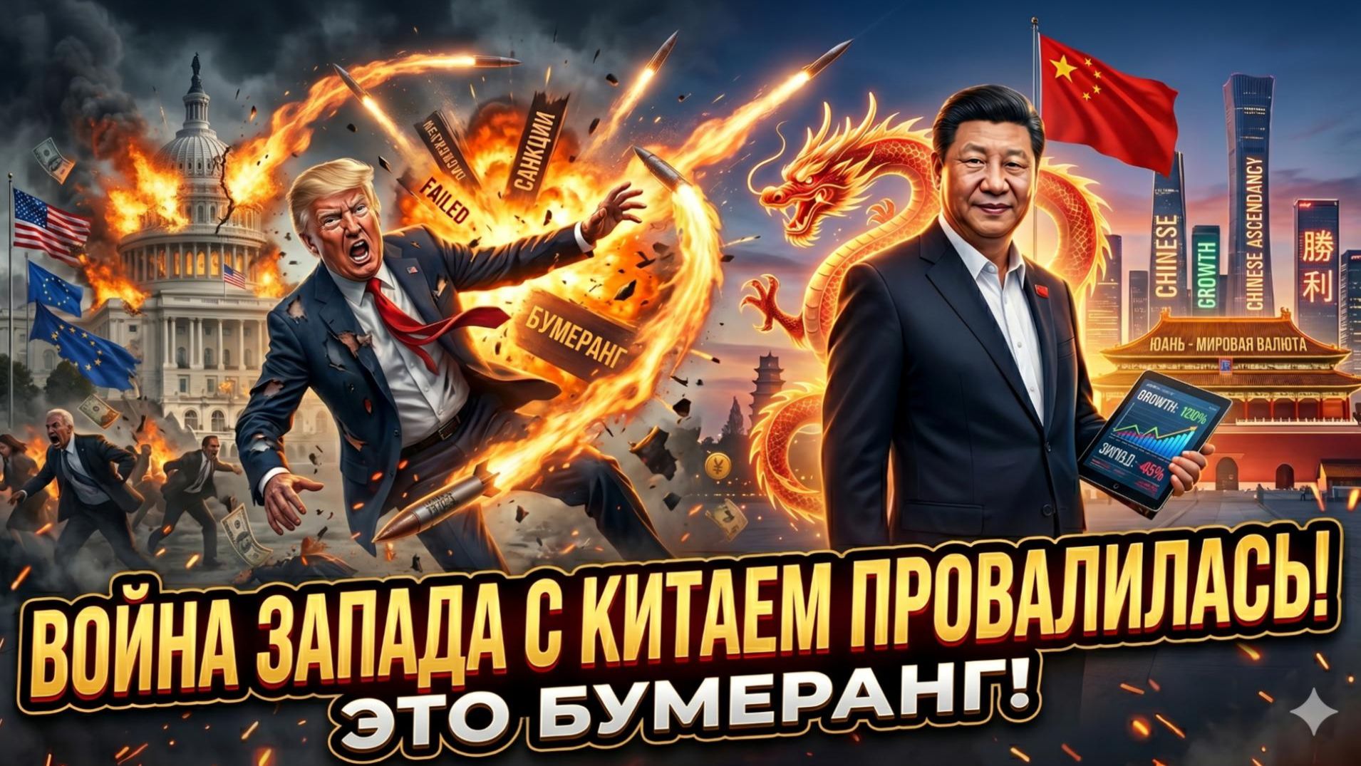 💥 Янис Варуфакис | Осечка Запада: война с Китаем ударила по самим же гегемонам