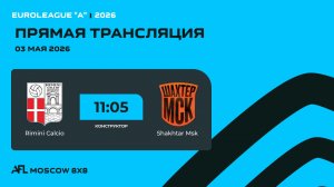 AFL26. Euroleague «A». Day 3. Rimini Calcio - Shakhtar Msk
