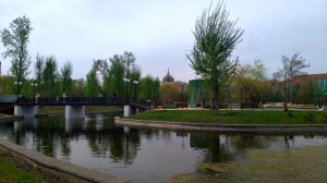 Май в барнаульском парке Изумрудный