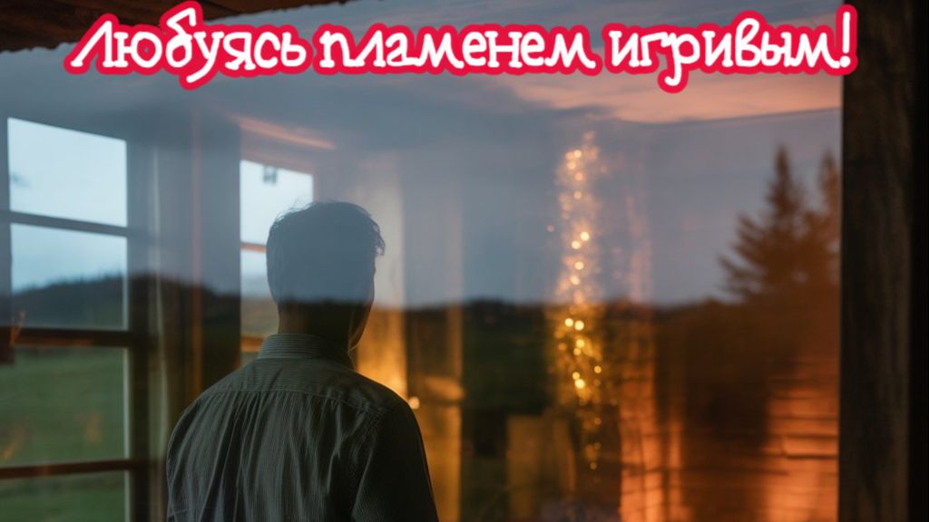 Любуясь пламенем игривым! Премьера песни!