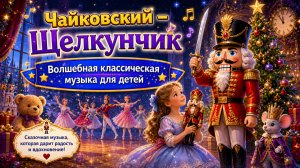 Чайковский – Щелкунчик ✨ Волшебная классическая музыка для детей