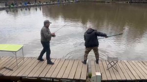 Основной водоём,на резину