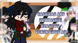 Hashiras + Ubayashiki React To Demon Giyuu Au, Part 1, ?, Read Desc, Requested, 『Giyuu Simp』