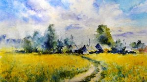 Пейзажи и городские зарисовки. Художник Игорь Хайков.