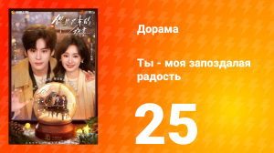 Ты - моя запоздалая радость 25 серия