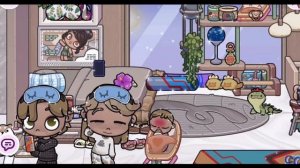 ☕🍙🎧Эх....мы недавно ездили на зимний курорт и девочки заболели🎧🍙☕