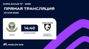 AFL26. Euroleague «E». Day 3. Infesta - Dynamo Posadena-2