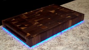Разделочная доска с LED подсветкой