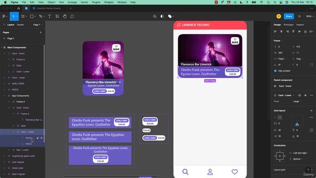 8. Responsive text that adjusts for 2 lines in Figma