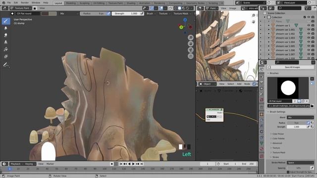 6 texturing off camera regions