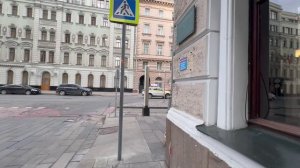 Москва утренняя прогулка 8 утра у Большого театра тихие улицы центра города ✨