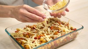 Лазанья с овощами