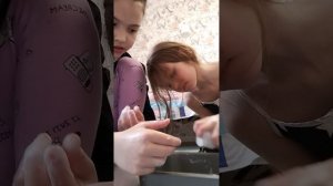 делаем слайм с Настей