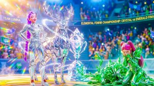 БРИЛЛИАНТ ПРОТИВ ИЗУМРУДА: ИДЕАЛЬНАЯ МЕСТЬ СЕРЕБРЯНОГО ОЛЕНЯ! 🦌💎