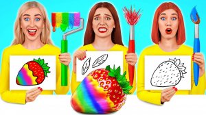 Кто лучше нарисует предмет, получит его # Крутые трюки для рисования от TeenDO Challenge