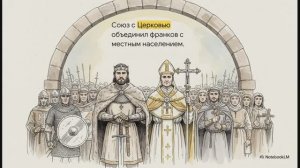 История Средних веков 6 класс § 3 От королевства Хлодвига к империи Карла Великого