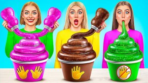 Едим Без рук vs Одной рукой vs Двумя руками Челлендж # Смешные Челленджи от TeenDO Challenge
