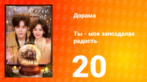 Ты - моя запоздалая радость 20 серия
