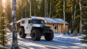 СЕЗОН ВЕЗДЕХОДА ОТКРЫТ: РУЧЬИ ПОШЛИ, НО СНЕГ ЕЩЕ ДЕРЖИТ