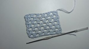 Сетка крючком 2*2