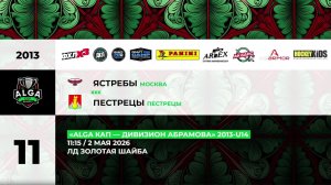 11:15 Ястребы-Пестрецы (Золотая Шайба)