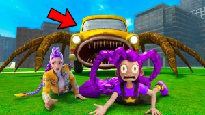 Автомобиль Ранил Лили Лавбрейдс и Руми в Garry's Mod