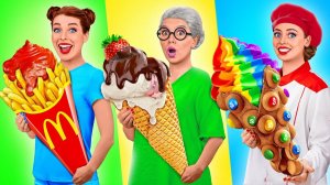 Кулинарный Челлендж# Я против Бабушки # Смешные cитуации от TeenDO Challenge