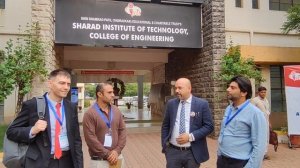Приветствие Sharad institute of technology (India)