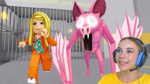 ПОБЕГ ИЗ ТЮРЬМЫ ЛЕТУЧЕЙ МЫШИ в ROBLOX!
