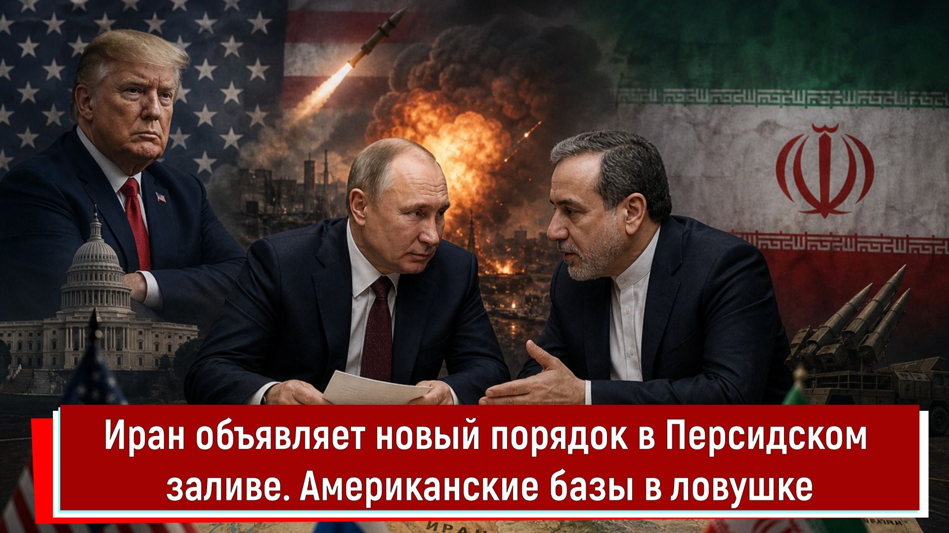 Иран объявляет новый порядок в Персидском заливе. Американские базы в ловушке