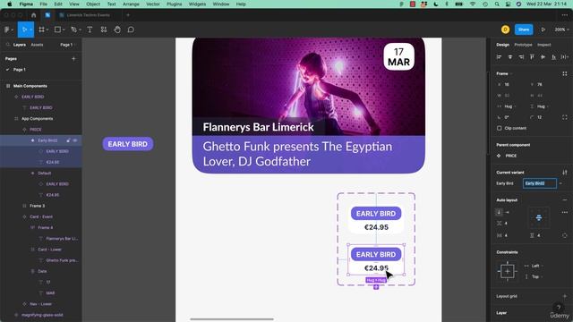 5. Nesting Multiple Auto Layouts inside each other in Figma