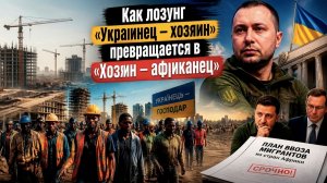 Прощай, украинская мечта: вот что ждёт «незалежную», когда туда хлынут толпы из Сомали и Конго