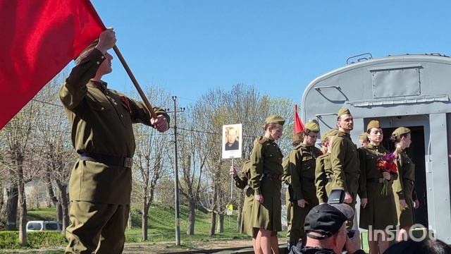 ВЛОГ/ВСТРЕЧАЕМ ПОЕЗД ПОБЕДЫ/1 МАЯ/ДЕЛАЕМ ШАШЛЫК
