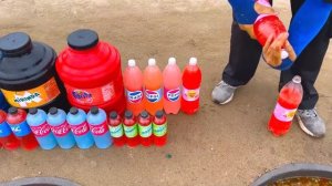 How to make Spiderman Family with Spiderman, Green and Orange Spiderman, Orbeez, Coca Cola vs Mentos