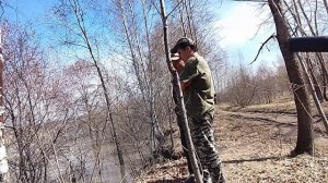 рыбалка с дедушкой, поплавок отдых!