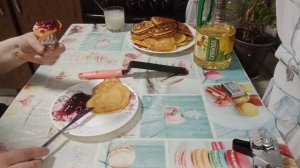 Тыквенные оладьи. Вкуснятина 😋 😋 😋.