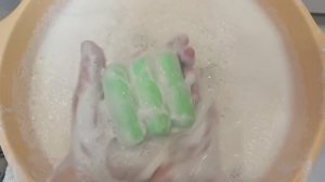 АСМР Мыление ✨ Мылю сухое мыло.