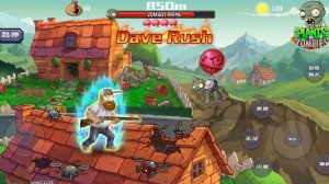 Растения против Зомби Dave Rush Битва прохождение Plants vs Zombies ПвЗ PvZ