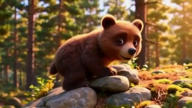 🐻😂 МЕДВЕЖОНОК УКРАЛ МЁД: Пчёлы устроили погоню, и это ГЕНИАЛЬНО! 🐝💨