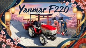 Обзор трактора Yanmar F220
