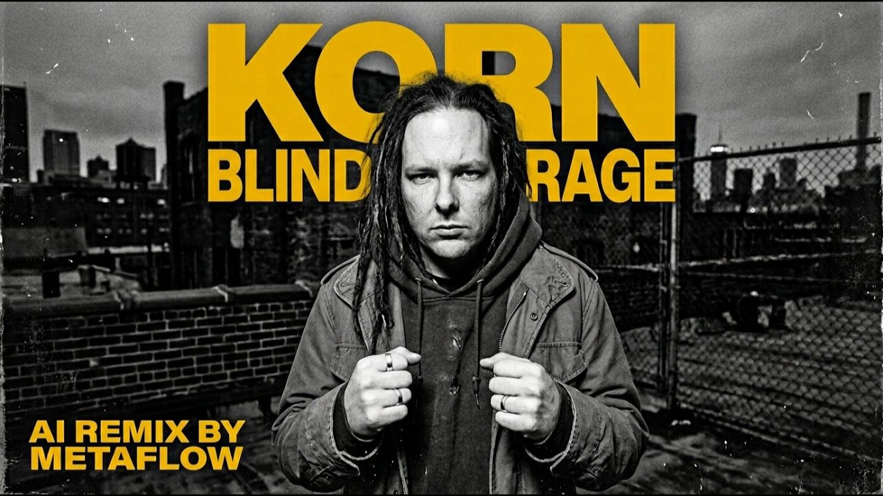 KORN - Blind Rage _  Inspired Brutal Nu Metal Rave Riot _ AI MIX