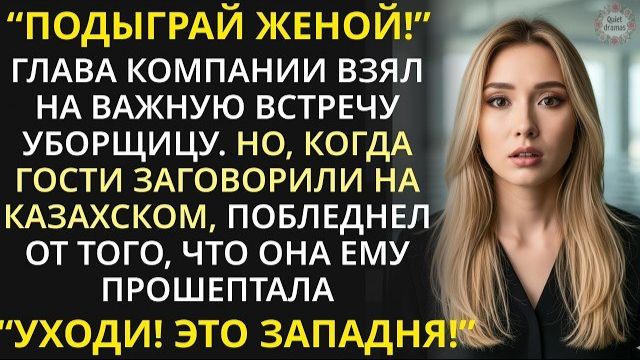 Истории из жизни|Притворись женой - богач ради смеха взял техничку|Аудио рассказы|Жизненные истории
