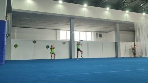 СмП 3 спортивный, Ефтеева Есения - Макаров Никита ,ШСА «Пирамида - Запад»,  Темповое упражнение